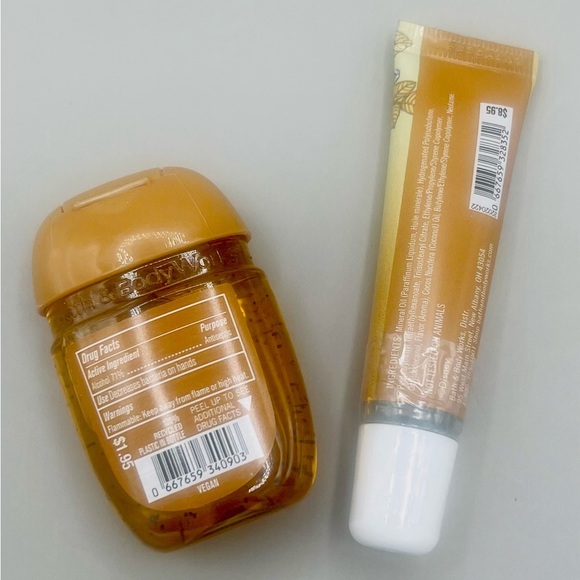 Bath and Body Works Disney Princess BELLE Lip Gloss and Hand Gel NEW - Picture 2 of 2